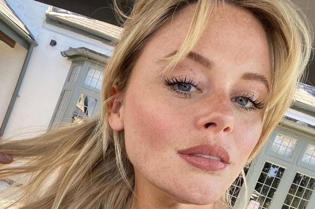 Emily Atack says she swears by this gorgeous Boden maxi dress that flatters bigger busts