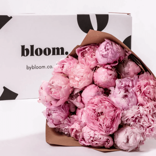 Bloom peonies