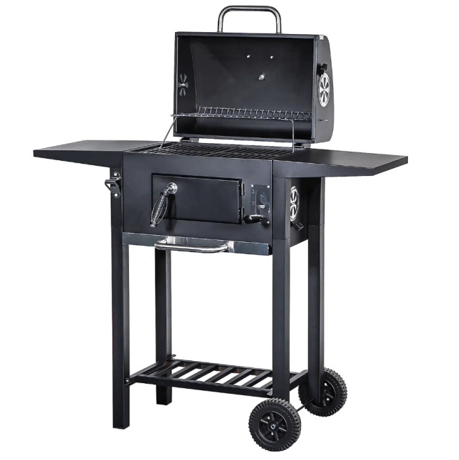 George Foreman Large Outdoor Charcoal BBQ from Dunelm
