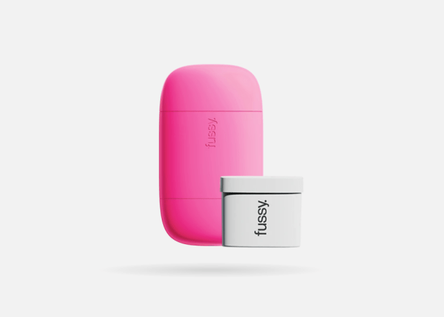 Fussy Deodorant in Hot Pink