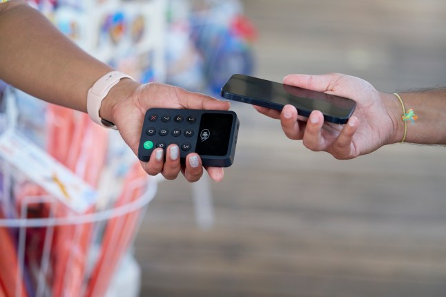 Contactless payment on holidays
