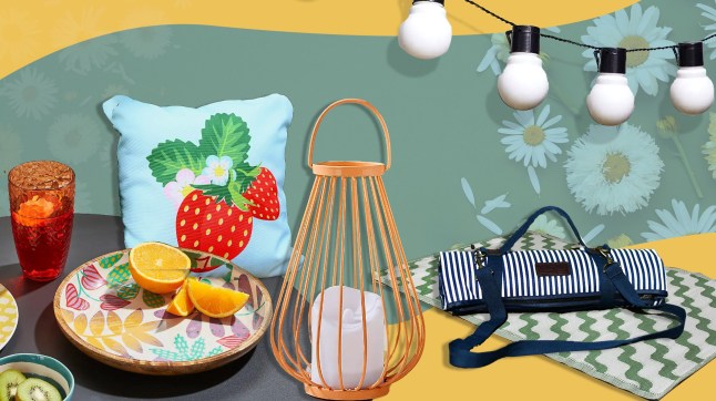 Dine outdoors with Dunelm’s gorgeous picnic sets and garden furniture