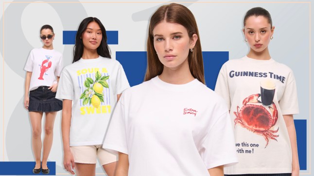 From spicy margs to dirty martinis – Abercrombie’s new graphic tees are a summer vibe and start at just £22